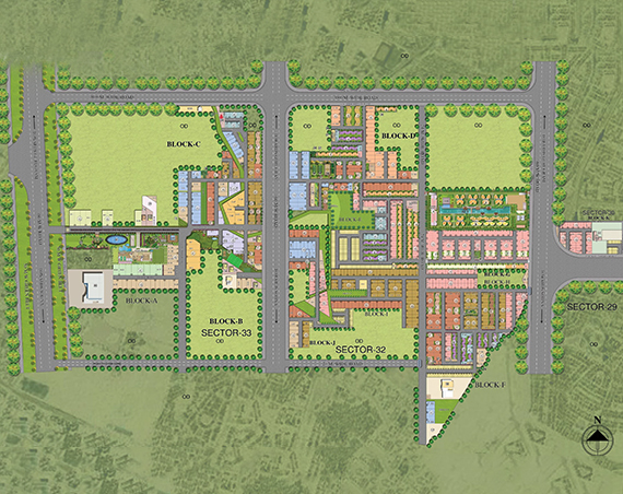 Central Park Flower Valley Map