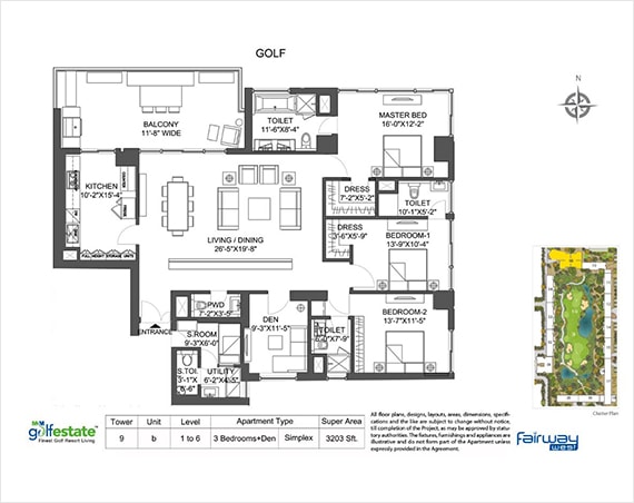m3m golf estate ews flats