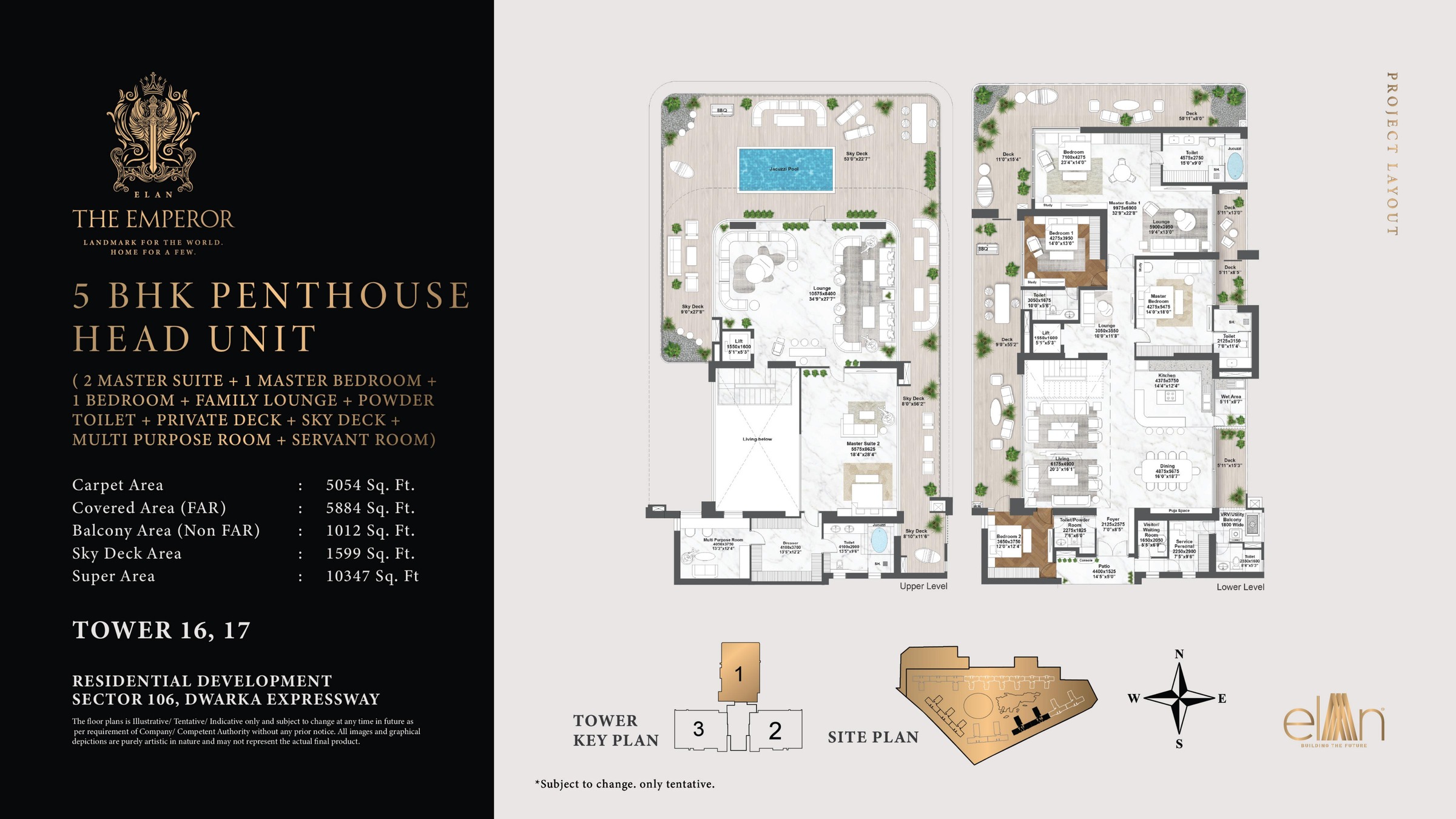 5 BHK Penthouse Head Unit
