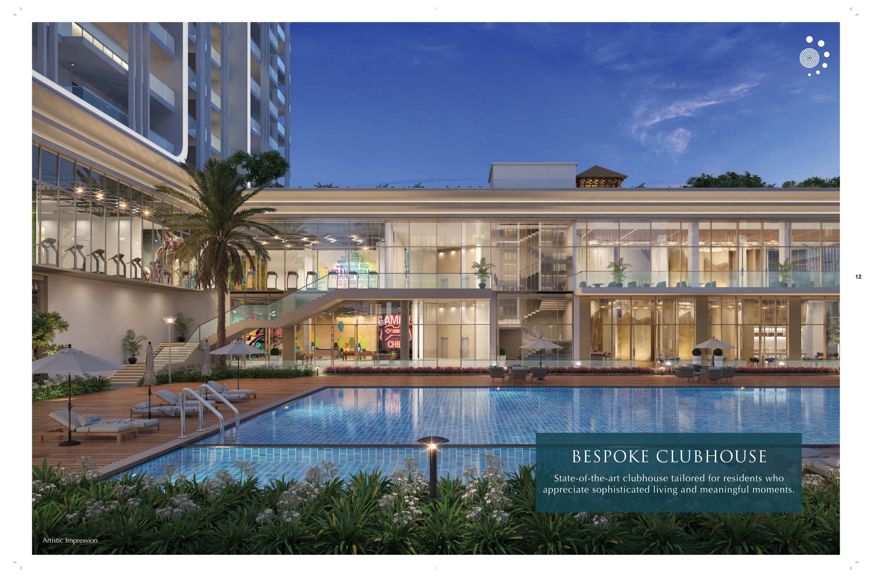 Central Park Delphine project visual from brochure page 13