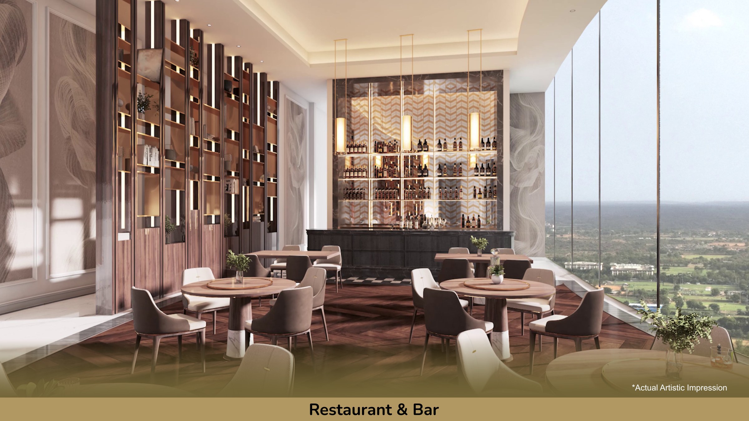 Paras The Manor project visual from presentation page 35