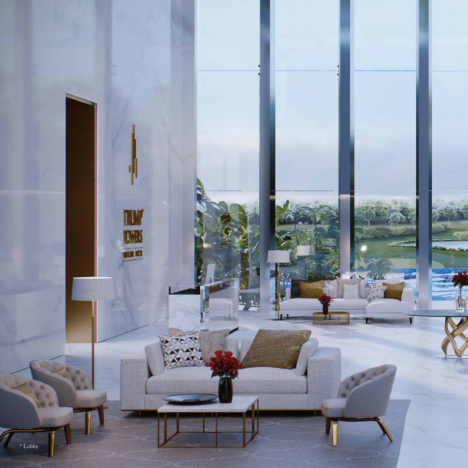 Trump Towers Delhi NCR brochure visual from page 48
