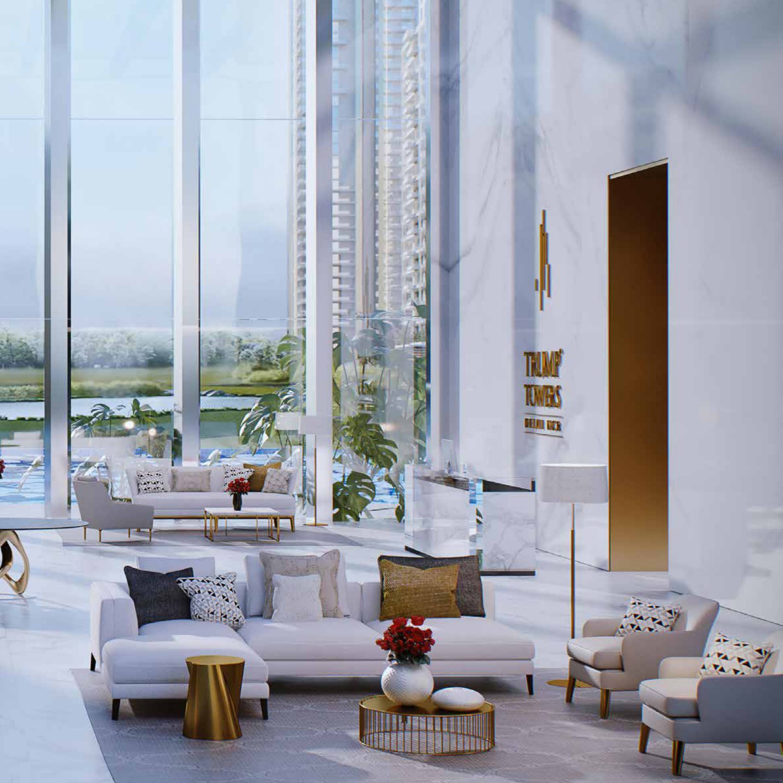 Trump Towers Delhi NCR brochure visual from page 49