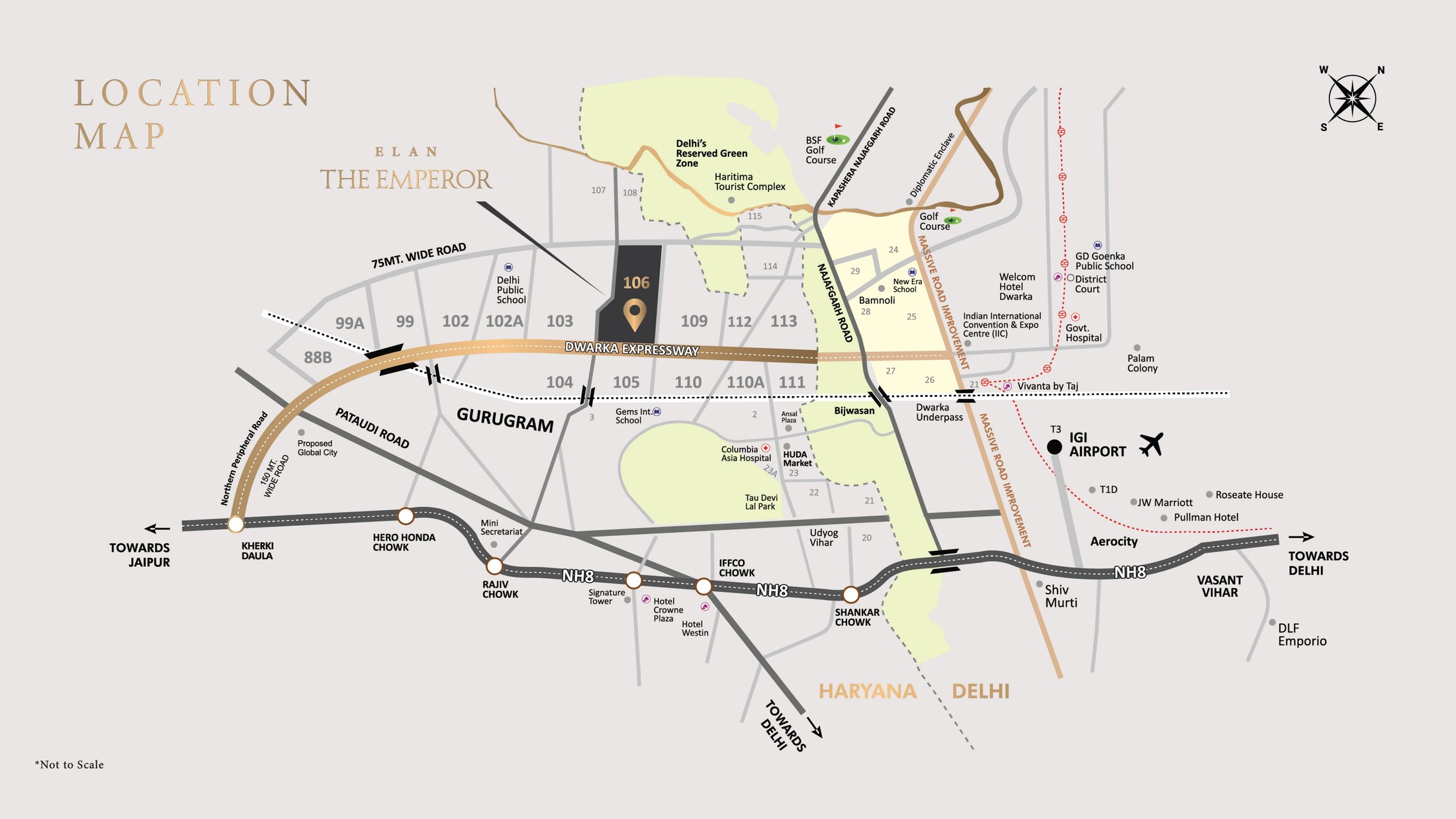 Sector 106, Dwarka Expressway, Gurugram